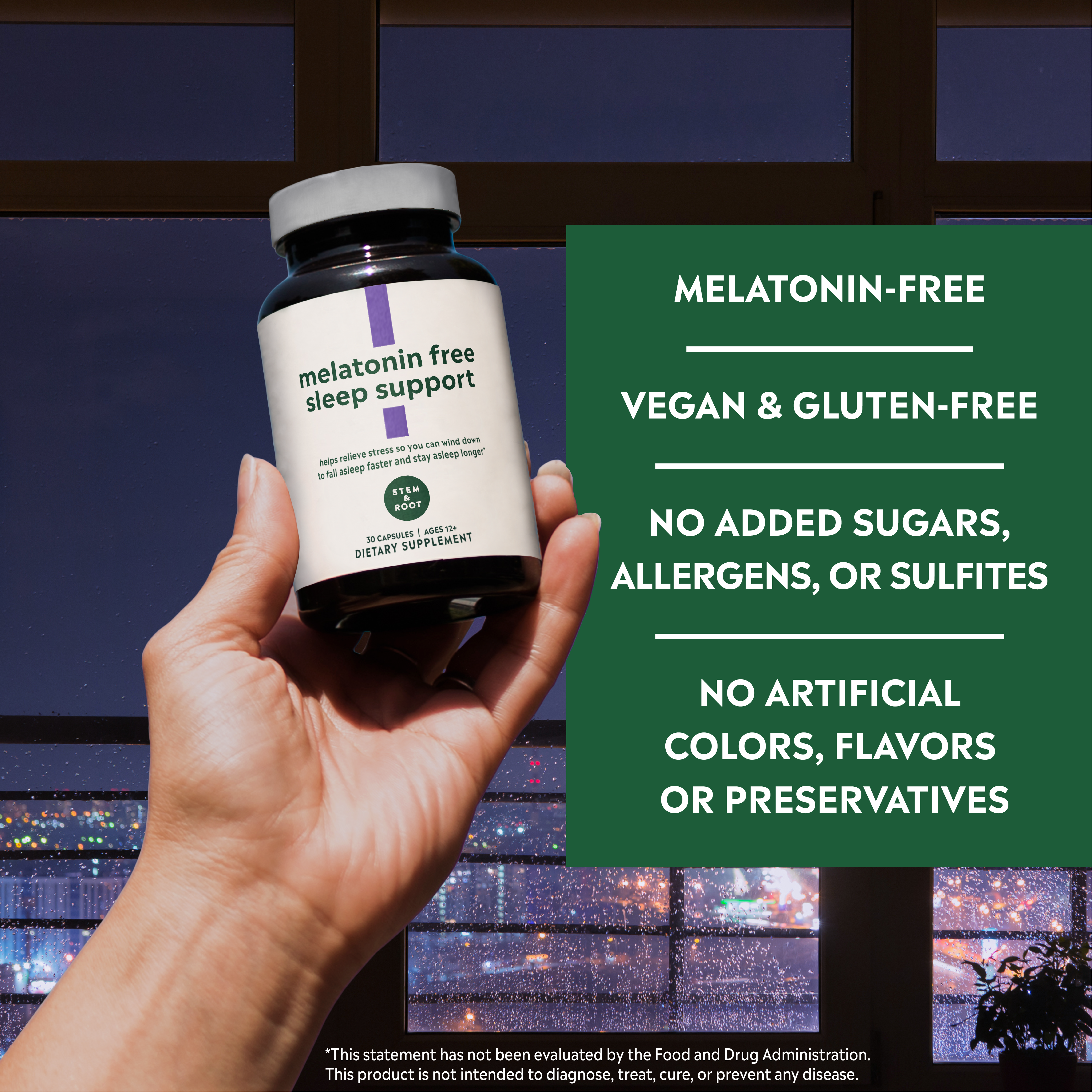 Melatonin-Free Sleep Support
