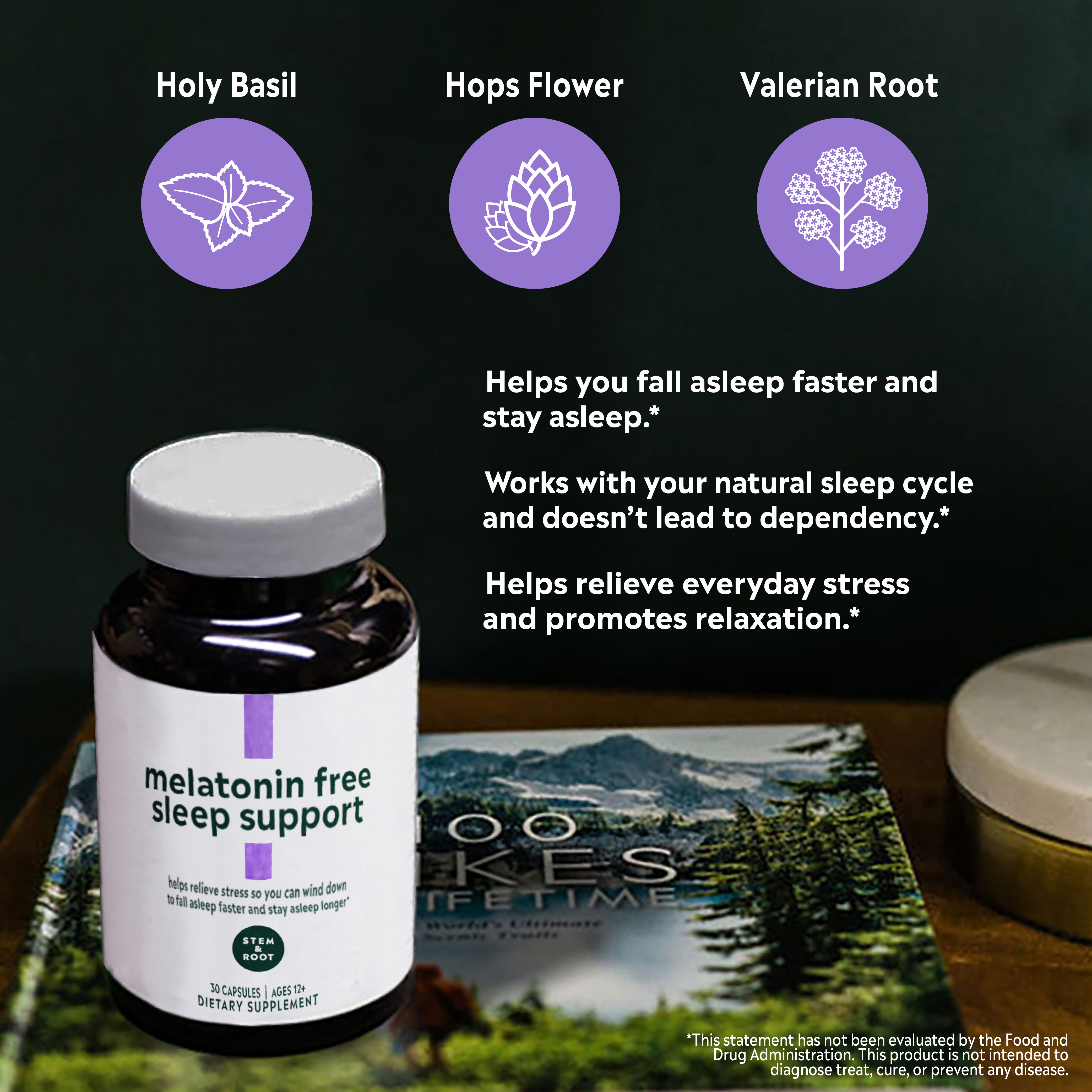 Melatonin-Free Sleep Support