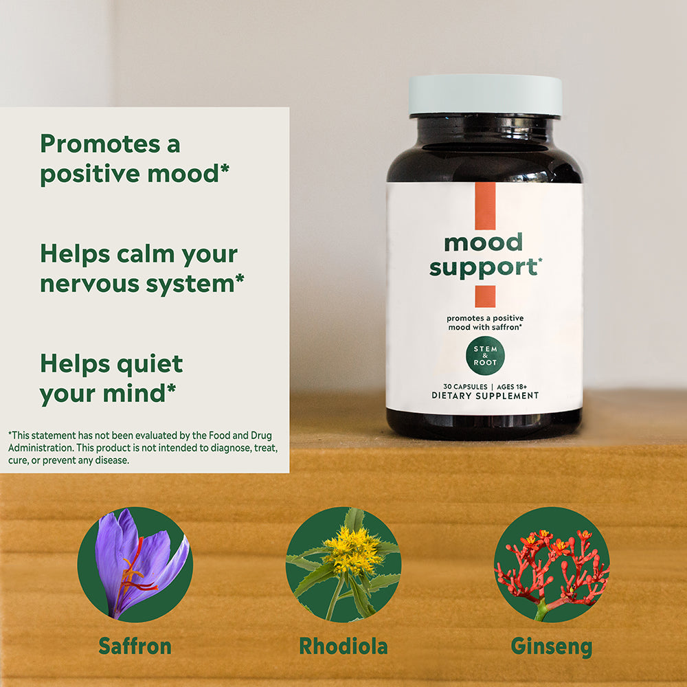 Mood Guard Mood Support Landing Page – Stem & Root